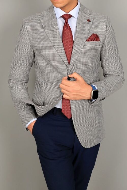 Smart Fit Gray Blazer