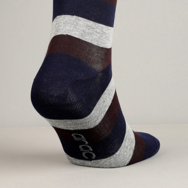 Black & Grey & Olive Cotton Socks - Image 2