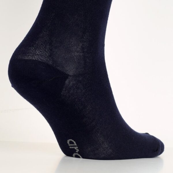 Navy Blue Cotton Socks - Image 2