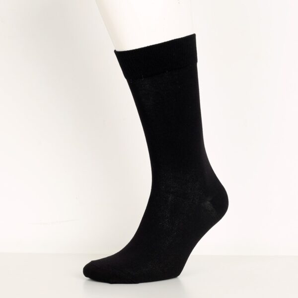 Black Cotton Socks