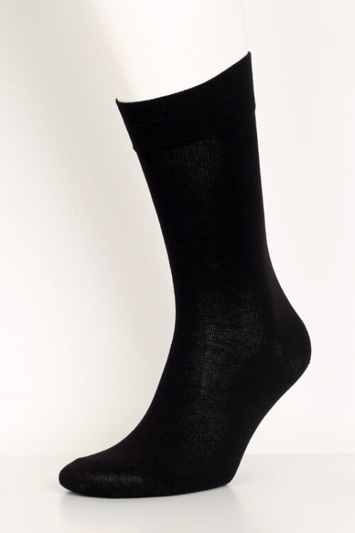 Black Cotton Socks