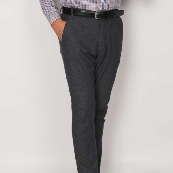 Smart Fit Grey Gabardine Pants