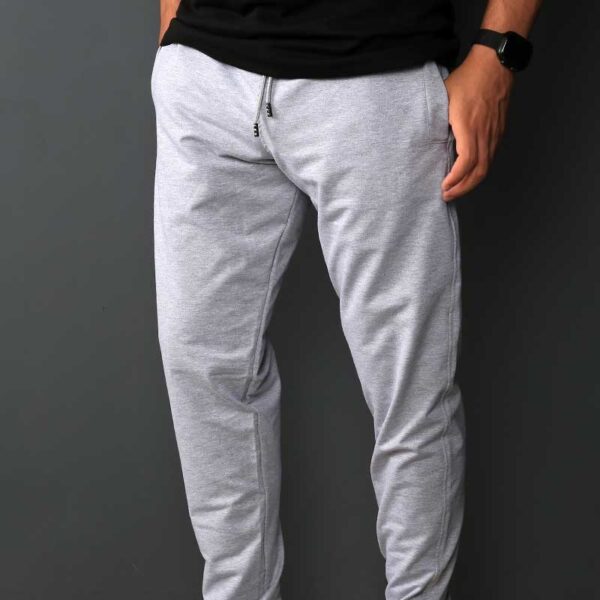 Smart Fit Silver Sweat Pants - Image 2