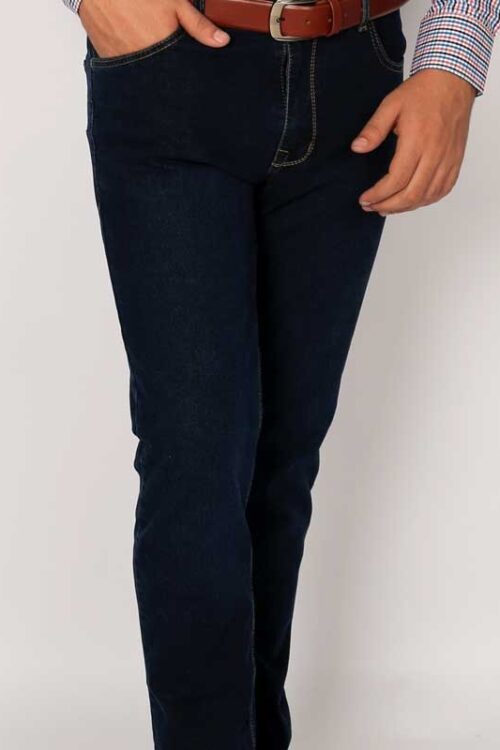 Smart Fit Navy Blue Jeans Pants