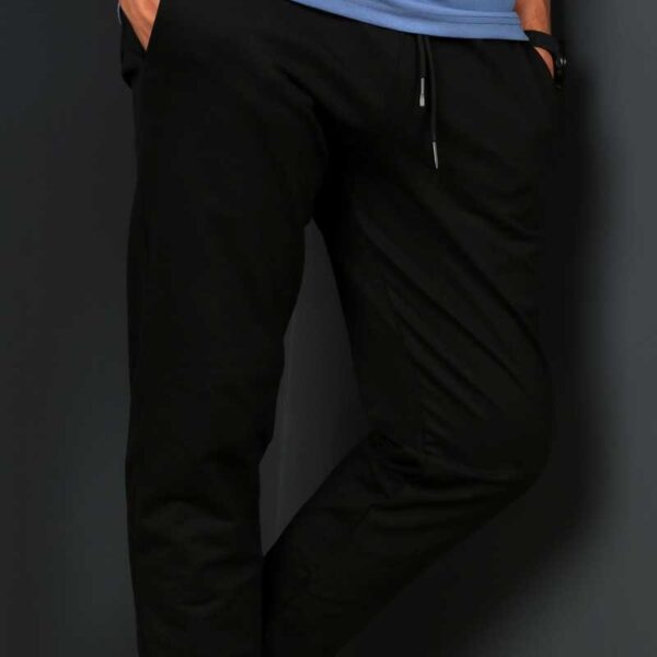 Smart Fit Black Sweat Pants - Image 4