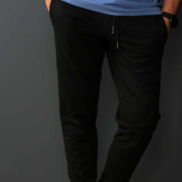 Smart Fit Black Sweat Pants - Image 5