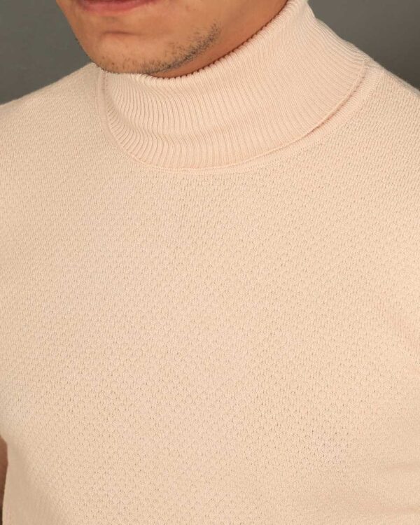 Smart Fit Beige Neck pullover - Image 5