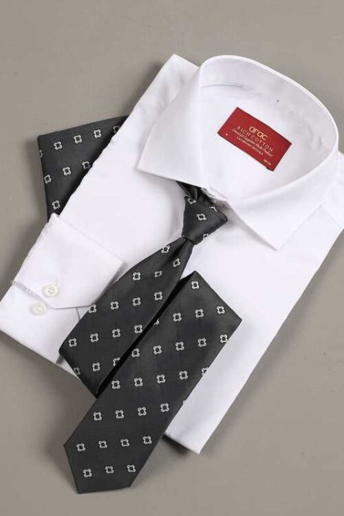 Premium Gray Tie