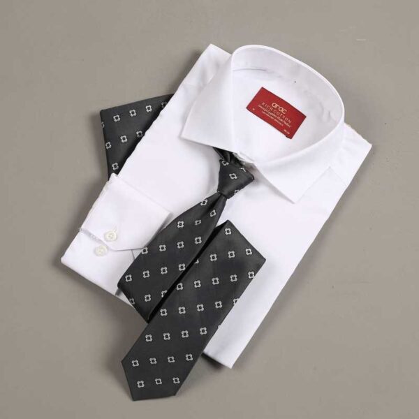 Premium Gray Tie