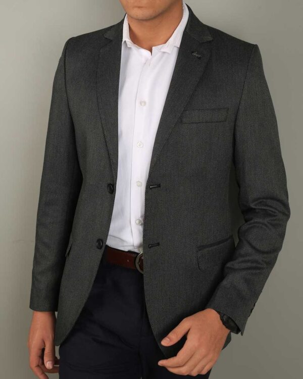 Smart Fit Dark Gray Blazer - Image 4